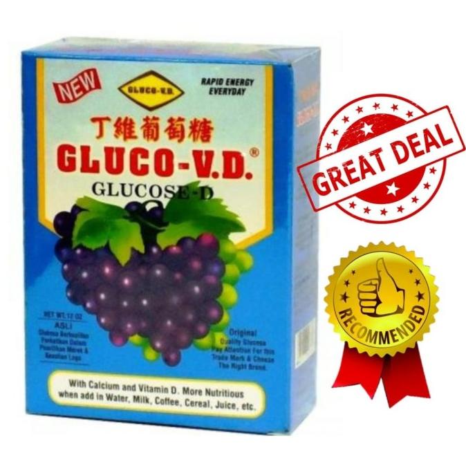 

Cuci Gudang Awal Tahun Glukosa / Tepung Dekstrosa GLUCO VD 340gr 12oz / Gula Anggur Cuci Gudang Awal Tahun