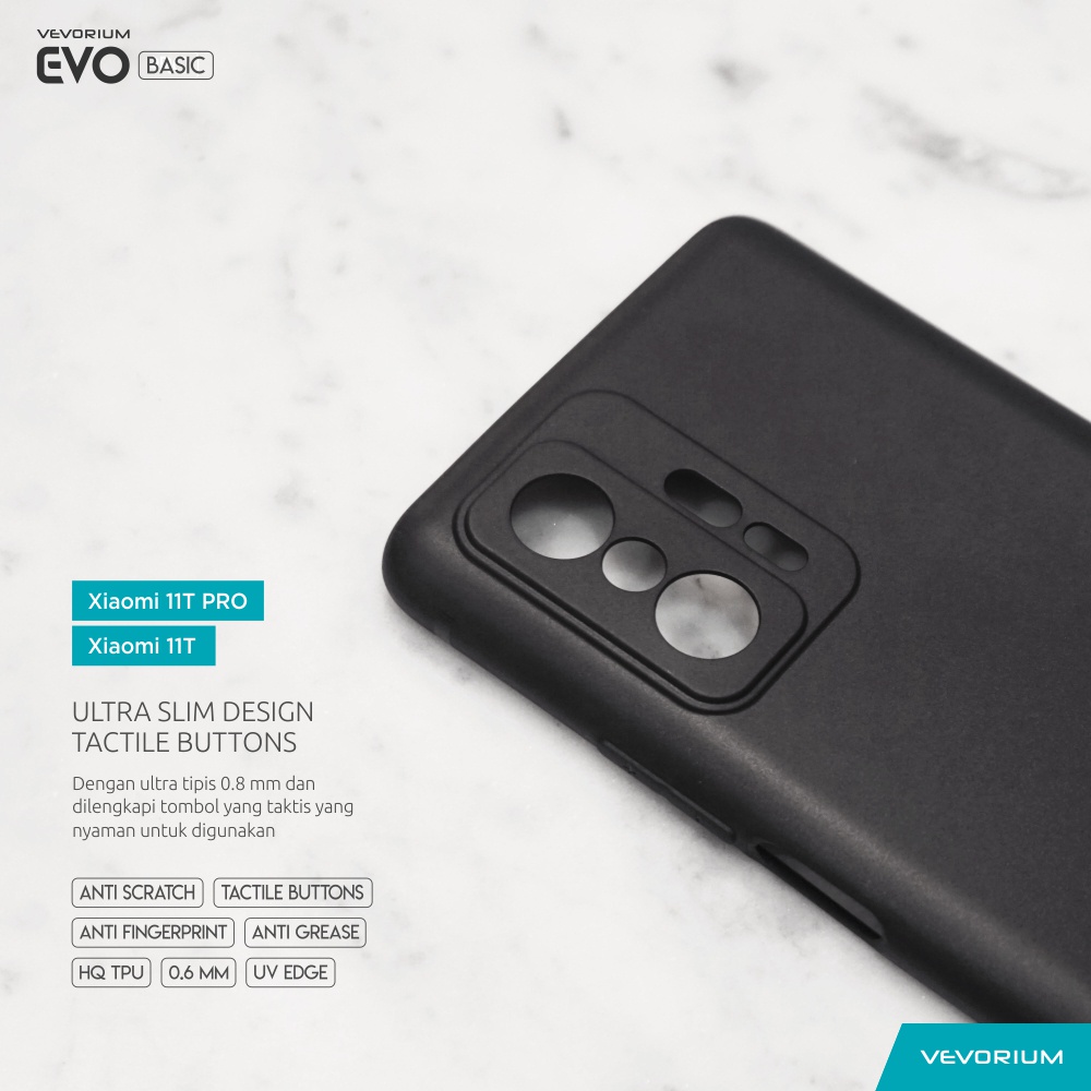 VEVORIUM EVO BASIC Xiaomi 11T PRO 11T 5G Soft Case