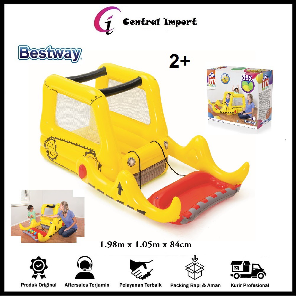 Bestway pelampung anak beko - kolam karet - pelampung karakter - Bestway 52278