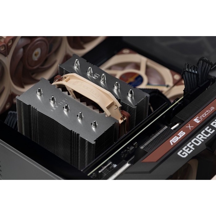 HSF Noctua NH-D12L | Twin Tower Low Height | PWM CPU Air Cooler