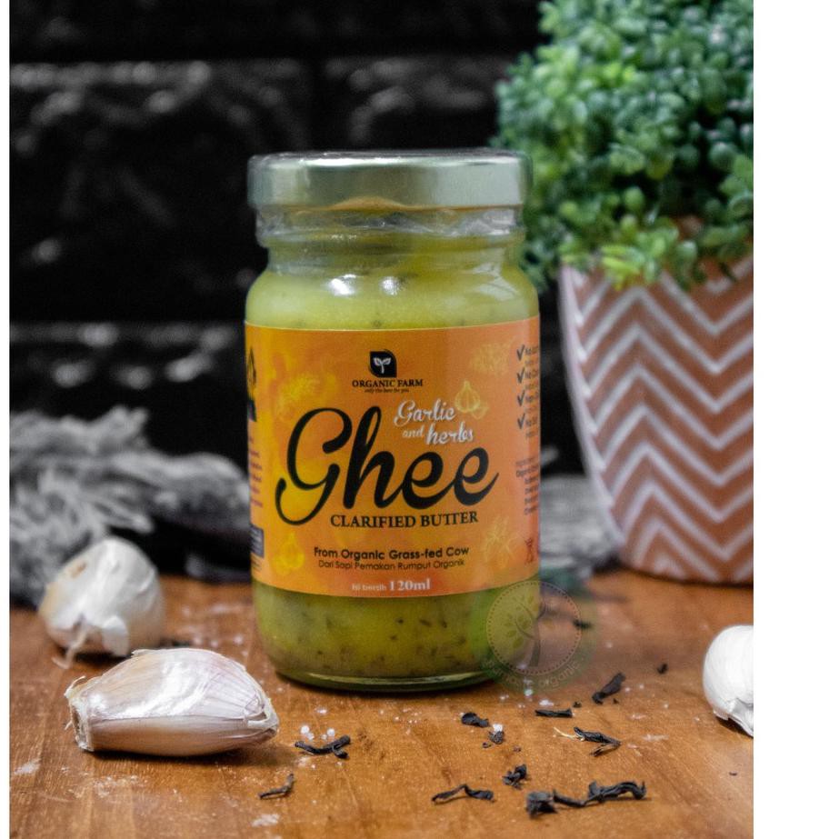 

Termurah GARLIC AND HERBS ORGANIC FARM GHEE 120ML