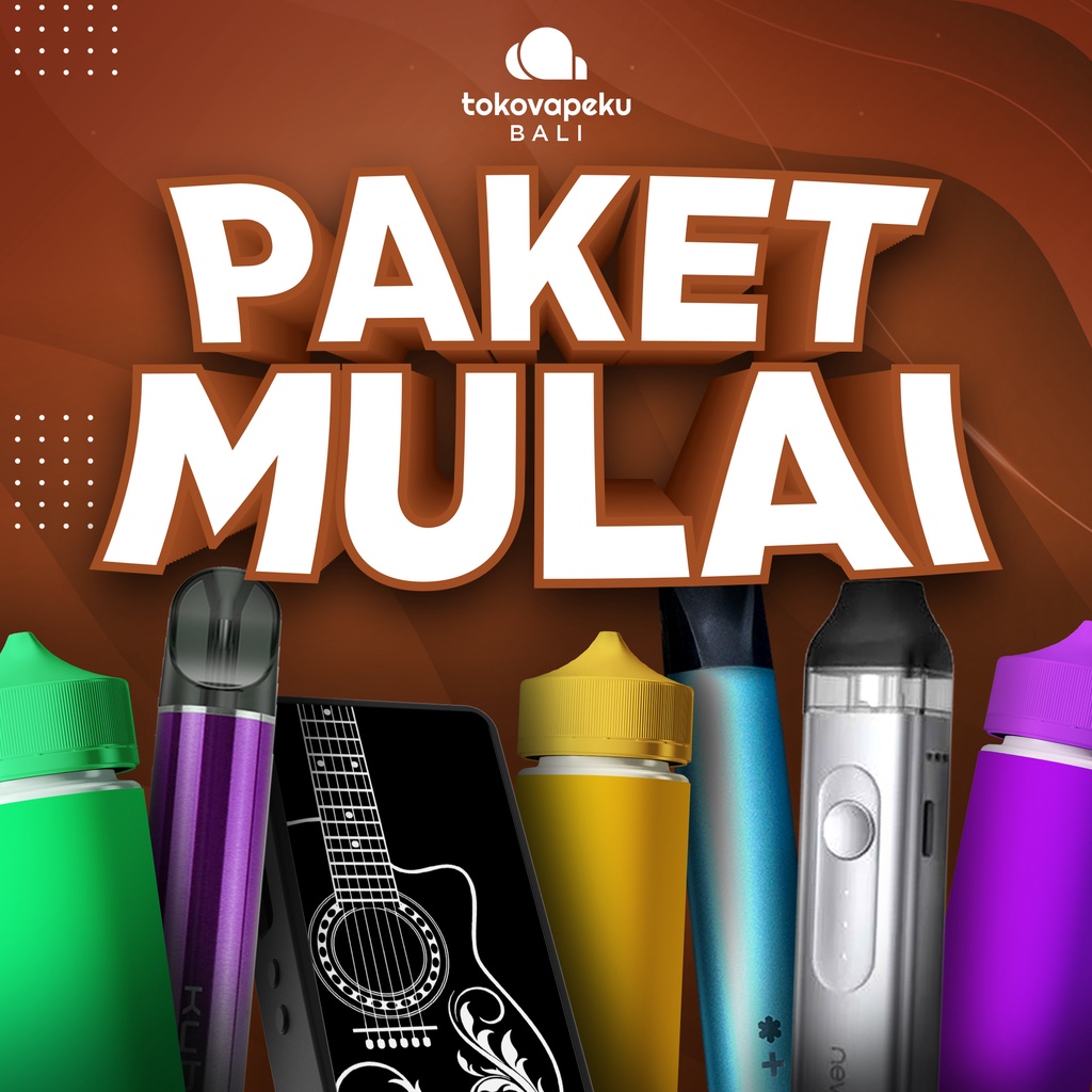 PAKET SIAP MULAI PAKET MOD PAKET POD PAKET KEBUL AUTHENTIC