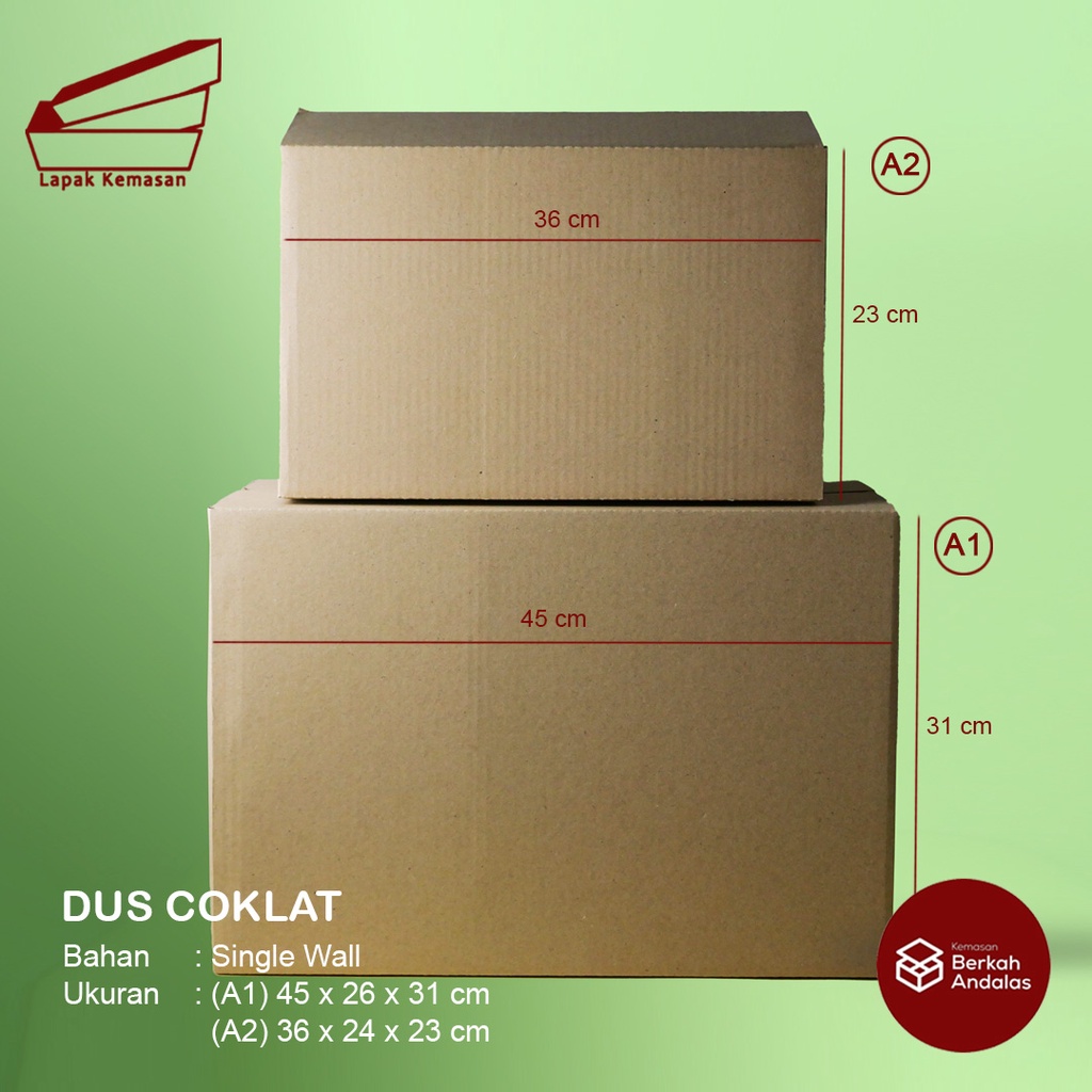 

KARDUS / DUS / BAHAN SINGLE WALL