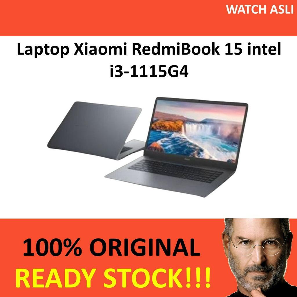 Laptop Xiaomi RedmiBook 15 intel i3-1115G4 RAM 8GB + SSD 256GB W10 FHD