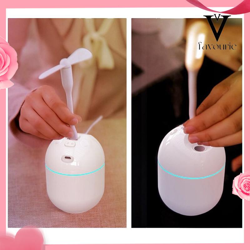 [COD]USB Kecil Humidifier Mobil Desktop Hadiah Aromaterapi-FA