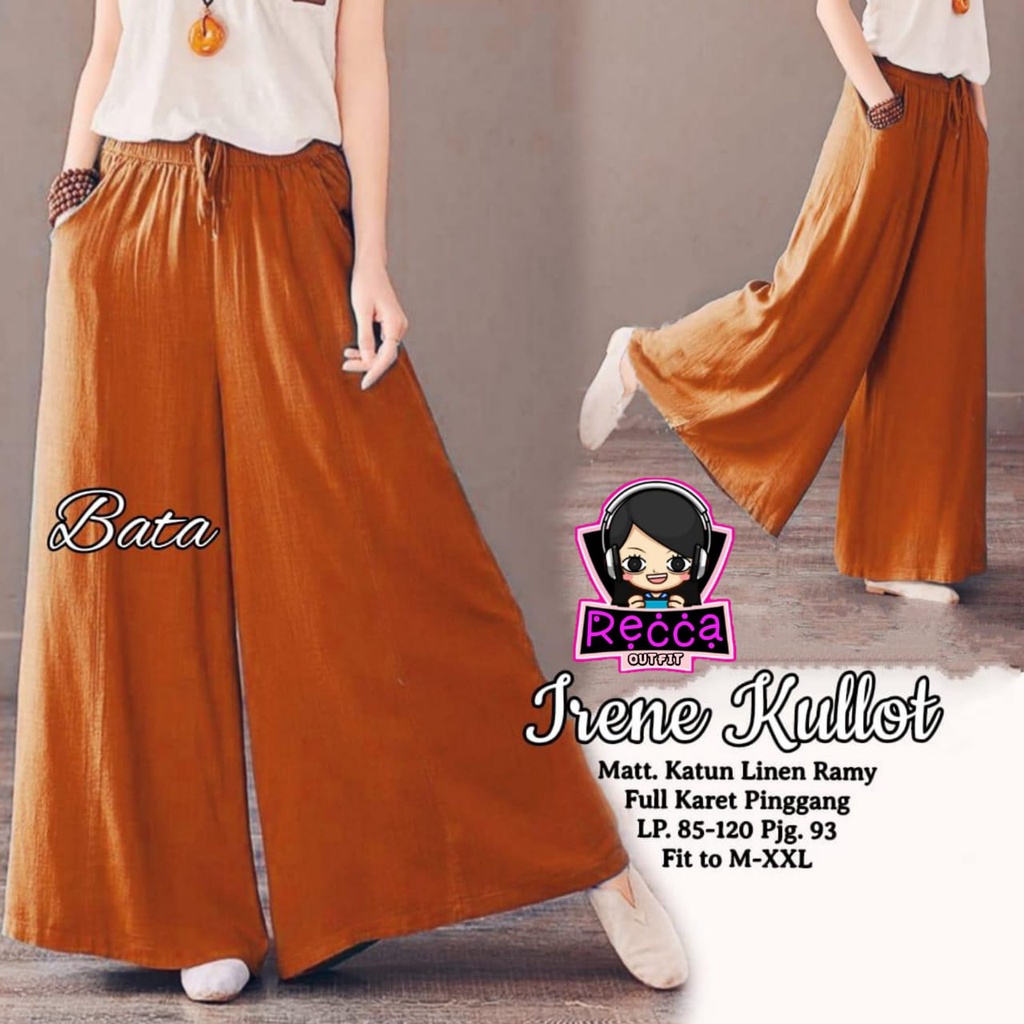 Irene Kulot by Recca Celana Kulot Wanita Best Seller