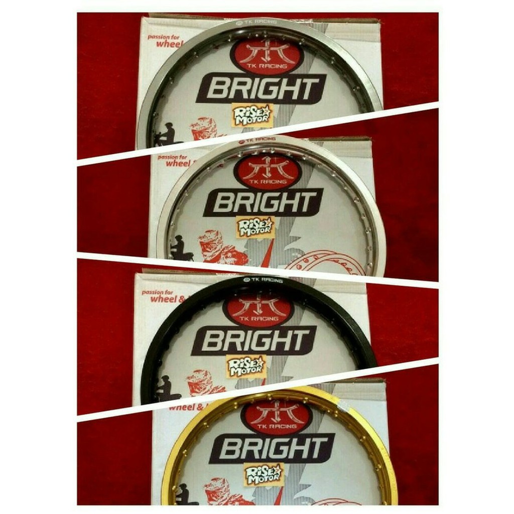 velg tk jepang 120 ring 17 velg tk japan racing bright ukuran 120 ring 17