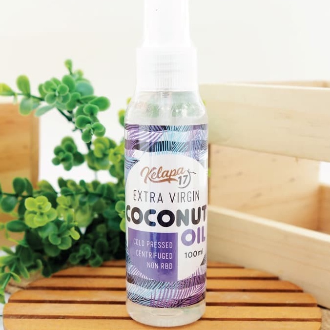 Kelapa 17, Extra Virgin Coconut Oil spray 100ml - Minyak Kelapa Murni