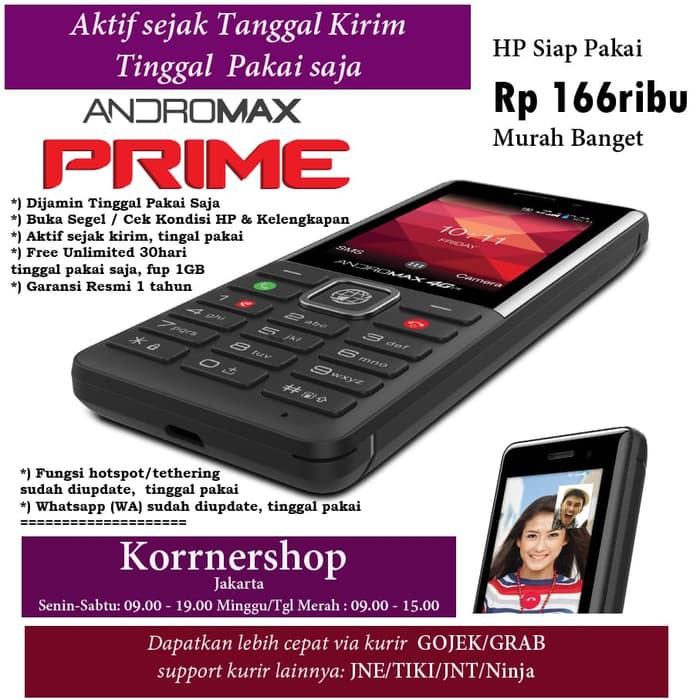 BARU hp smartfren andromax prime hp murah 4G LTE bisa ...