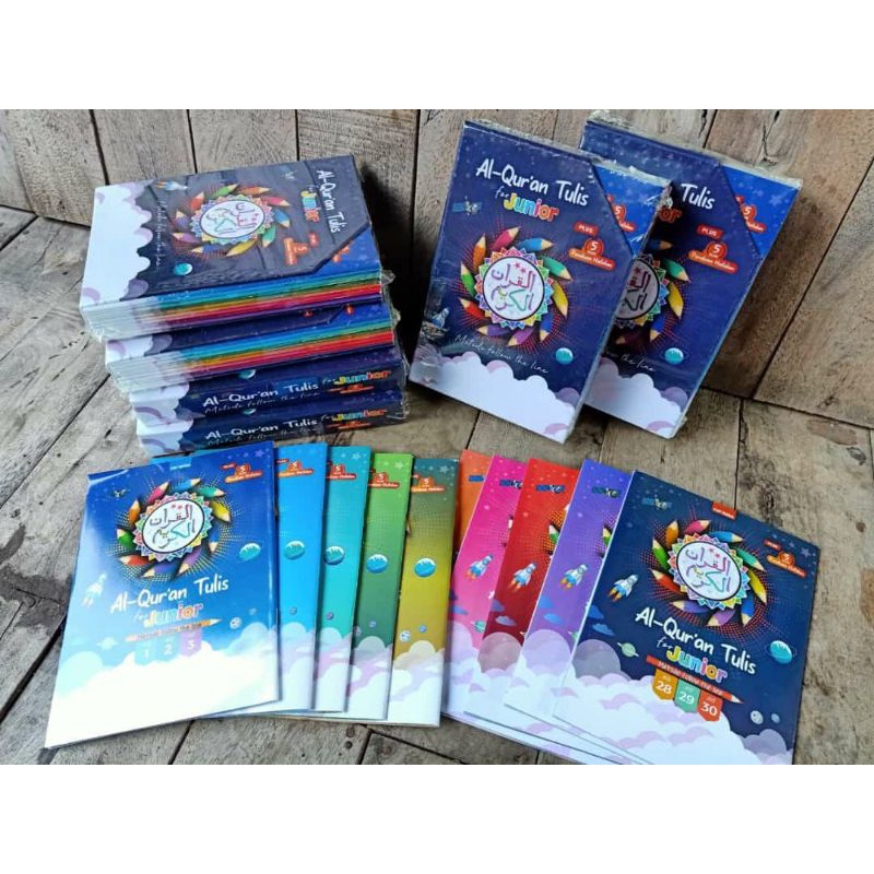 BARU Al-Qur'an tulis tangan 30 juz sepaket