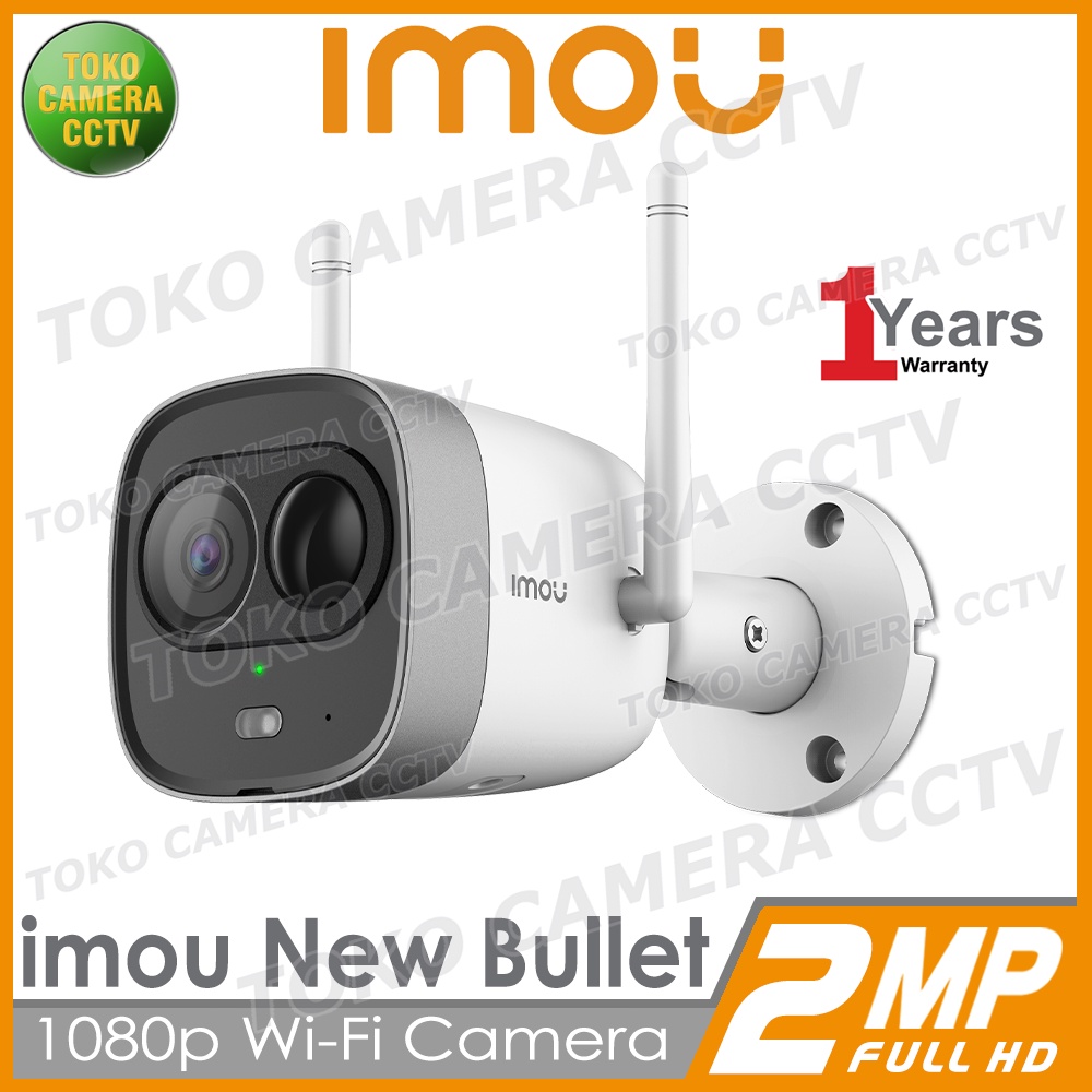 IMOU NEW BULLET 2MP CCTV WIFI KAMERA IP CAMERA WIRELESS OUTDOOR