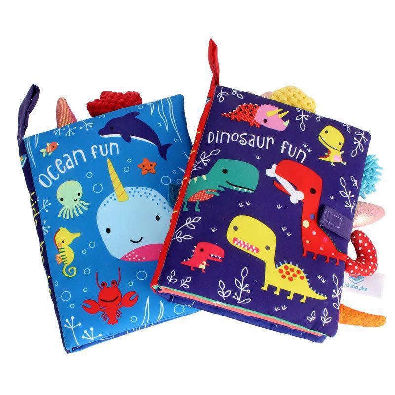 SOFTBOOK ANIMAL TAIL SENSORY STIMULATION / SOFTBOOK BUKU BAYI