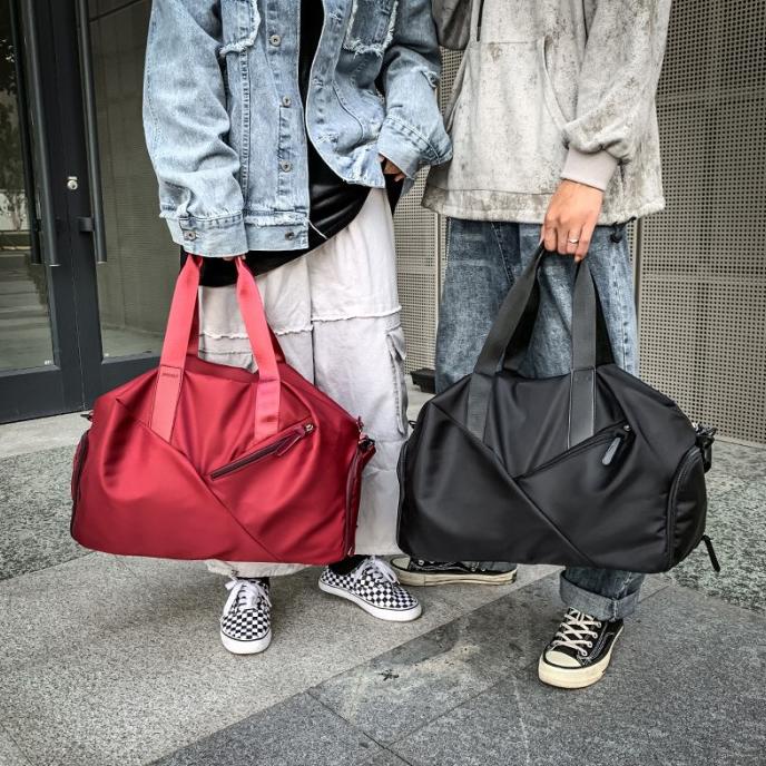 TRAVEL BAG TAS TRAVEL KULIT PRIA BARU TAS JINJING PRIA SUPER STRONG TRAVEL BAG