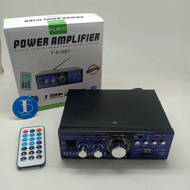 Amplifier Bluetooth Fleco F616BT - Ampli Murah Fleco F 616BT