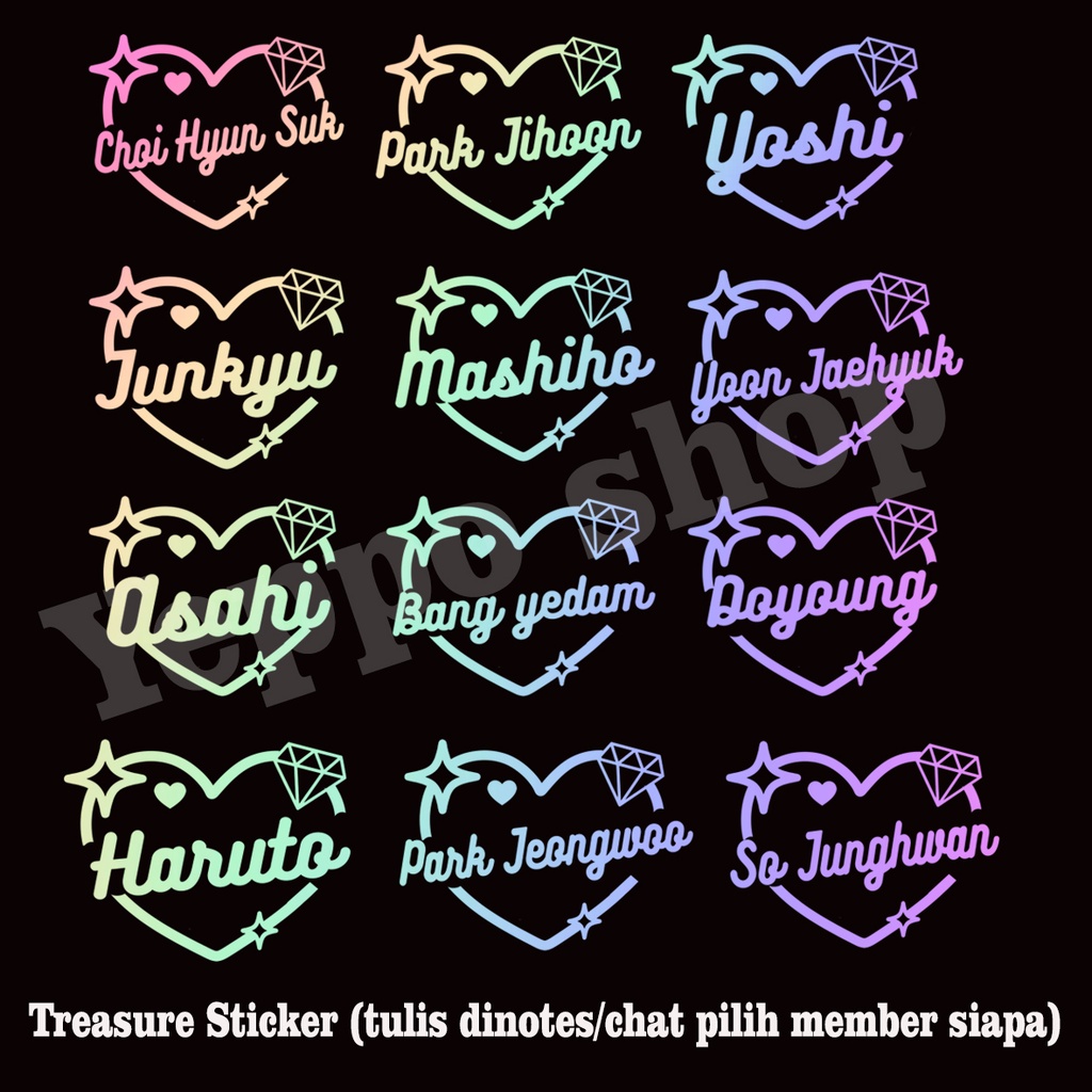 

STICKER HOLOGRAM TREASURE