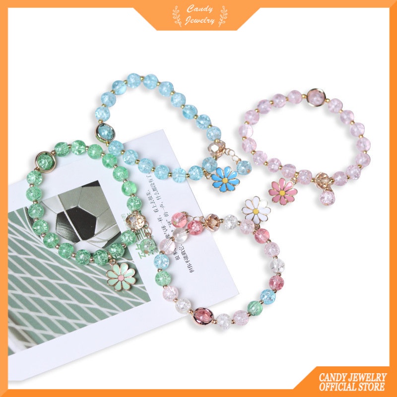 Gelang Aksen Kristal Motif Little Lion Untuk Wanita