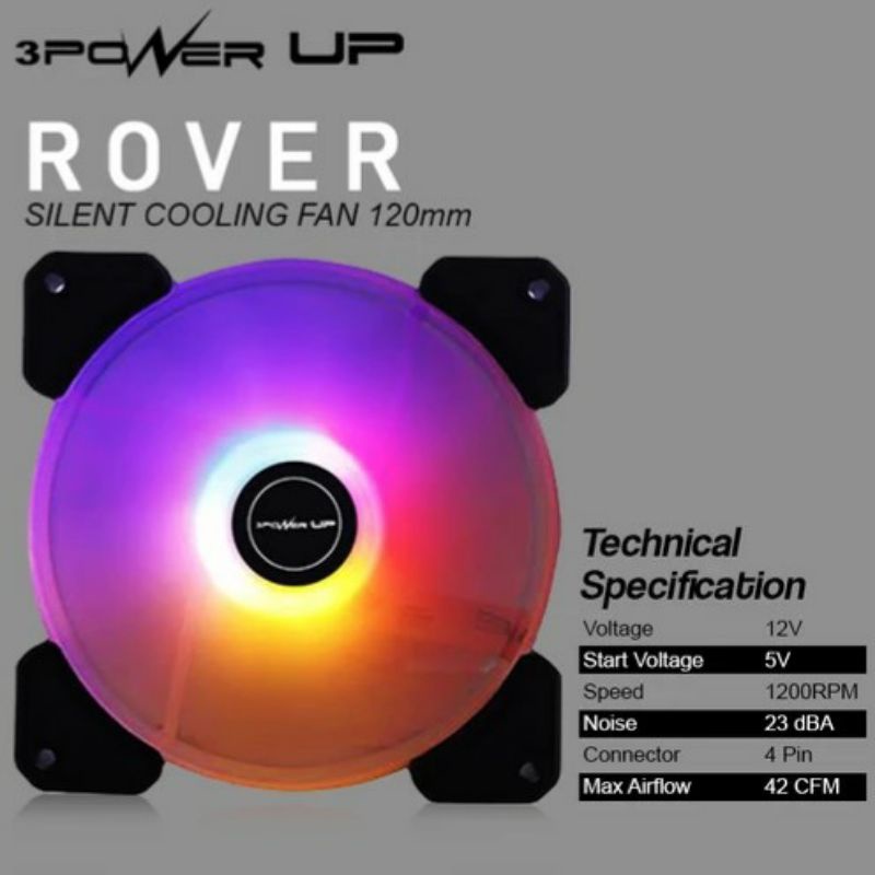 Fan Casing PC RGB Gaming murah kipas led