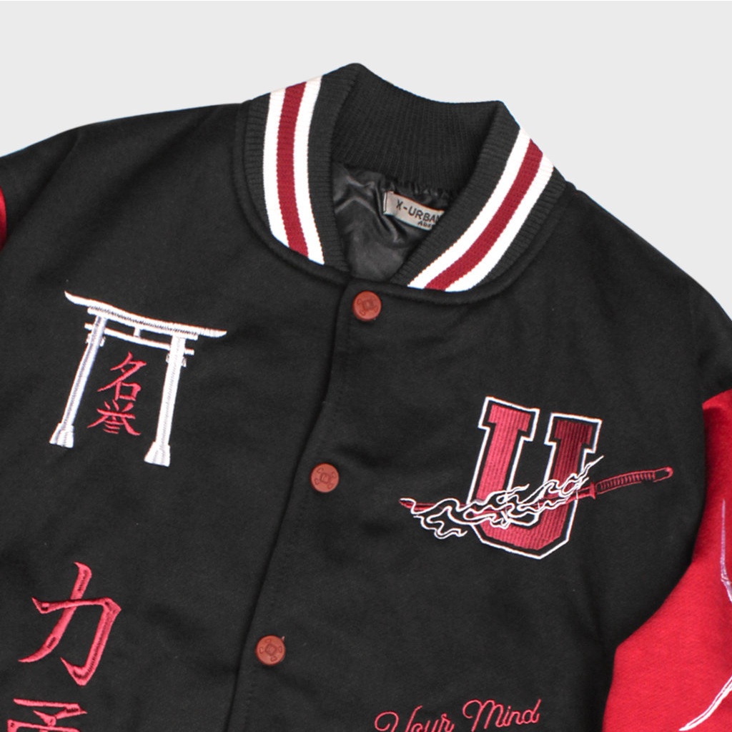 Dhozen  Jaket Varsity Unisex High Quality Baseball A216