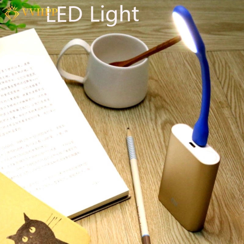 Lampu LED USB Portable Warna Warni untuk Travel / Hadiah