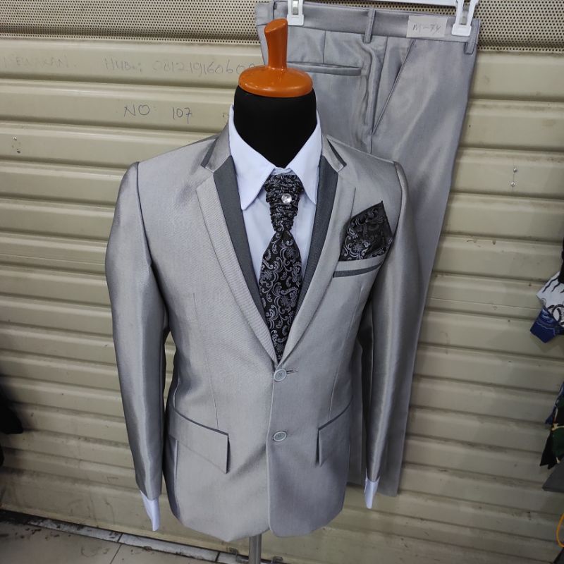 1 stel jas bahan semi woll S M L XL XXL Jas pria formal jas wedding jas blazer jas murah jas blazer jas manten jas pengantin jas slim fit jas modern jas jas kantor jas wusuda jas manten jad wedding