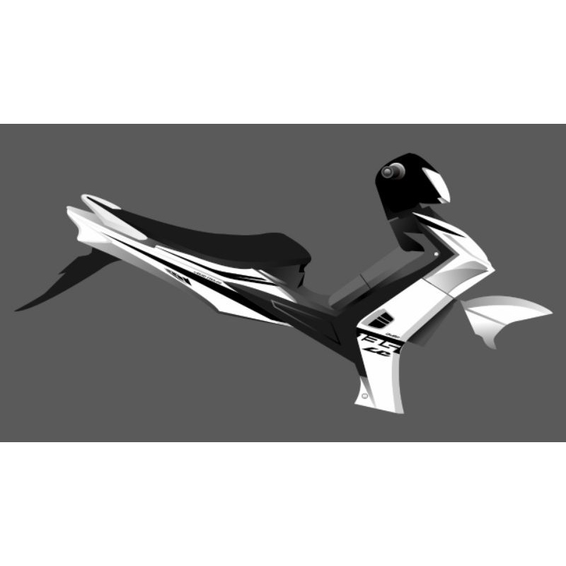 Striping yamaha lc 135 old 2010 transparan uv