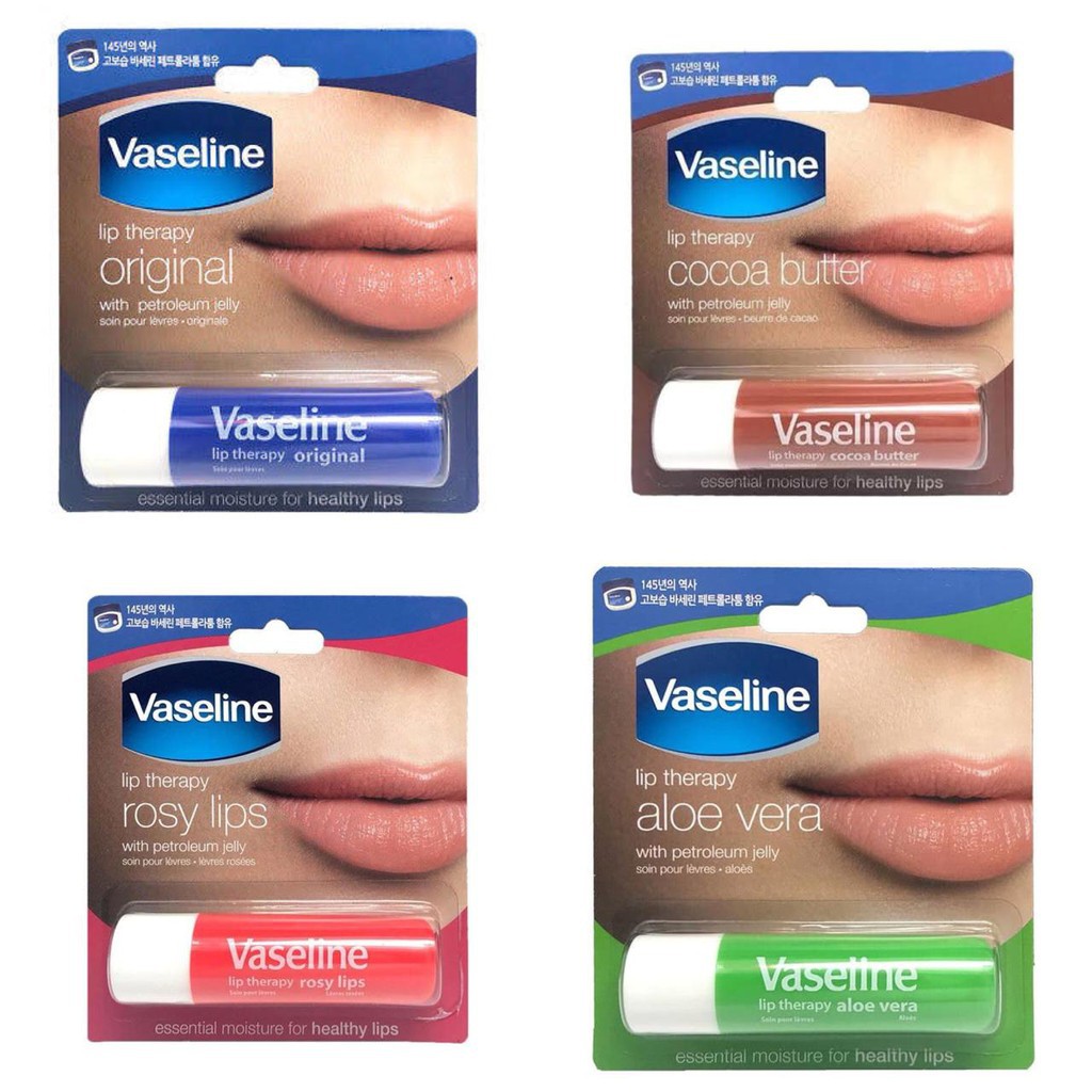 Jual (BPOM)VASELINE LIP THERAPY WITH PETROLEUM JELLY STICK 4,8gr