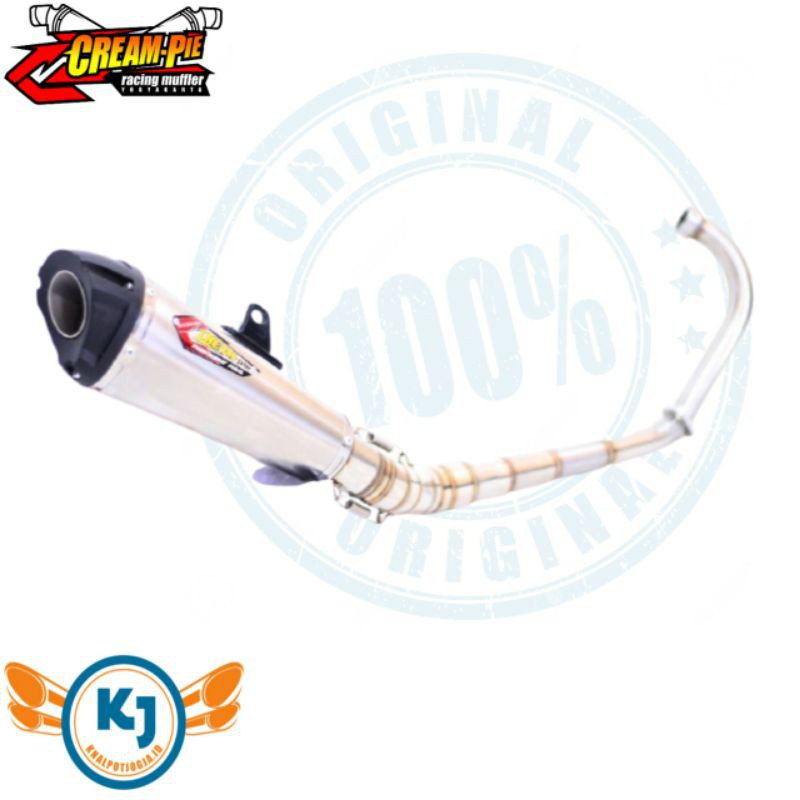knalpot creampie Original satria fu tipe cr1 stainless original racing jogja