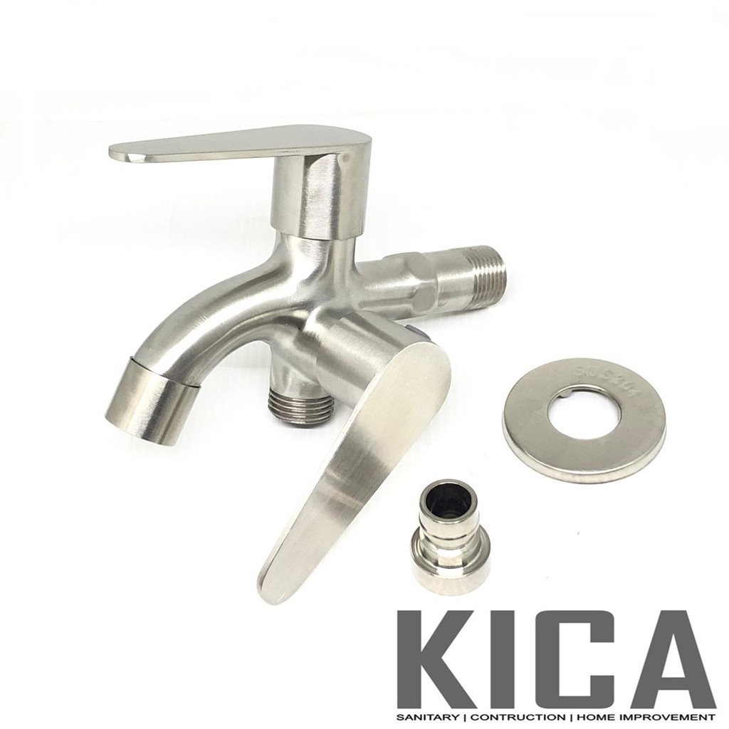 KERAN CABANG / KRAN SHOWER / KRAN CABANG / KRAN KAMAR MANDI STAINLESS STEEL