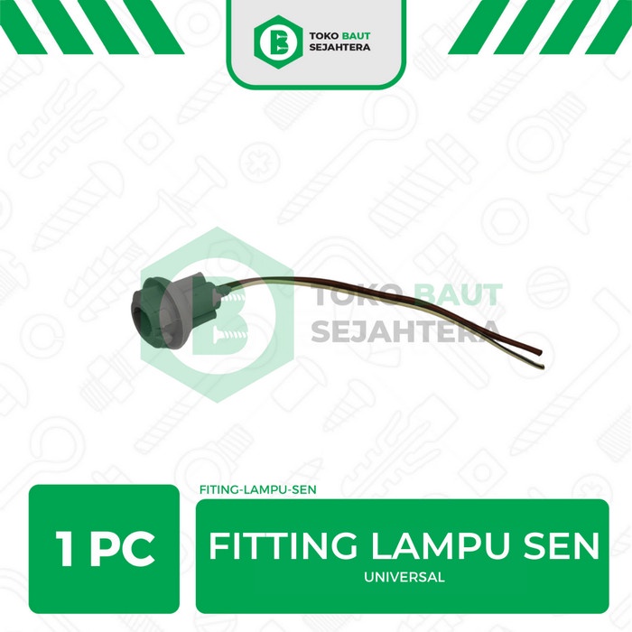 FITTING-FITING-PITING-PITTING-SOCKET-SOKET LAMPU SEN-SEIN MOTOR-MOBIL