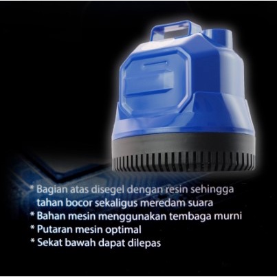 POMPA AIR CELUP AQUARIUM 15 W KANDILA PSP 2200 Z PSP-2200Z KOLAM IKAN