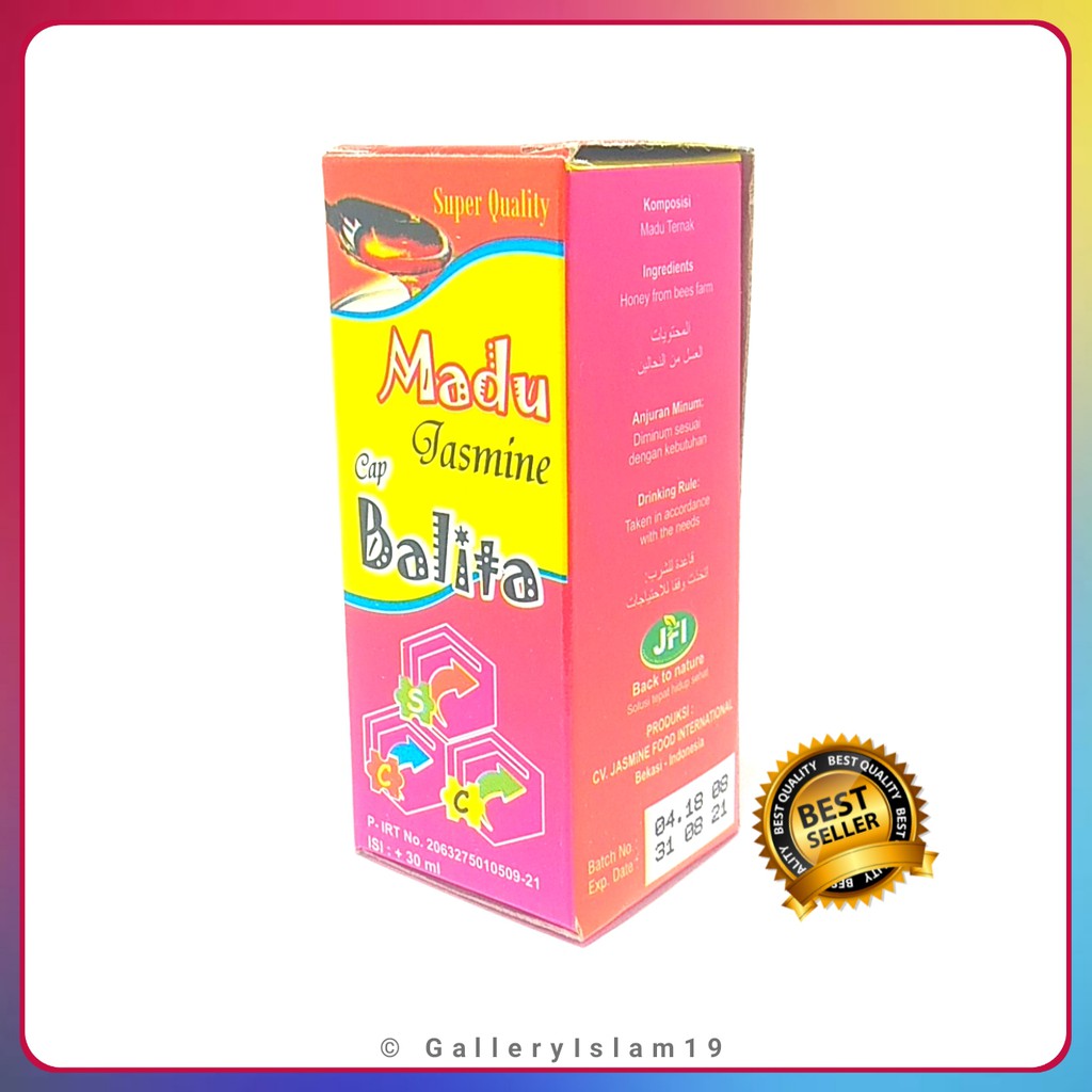 

Madu Jasmine Cup Balita +30ml