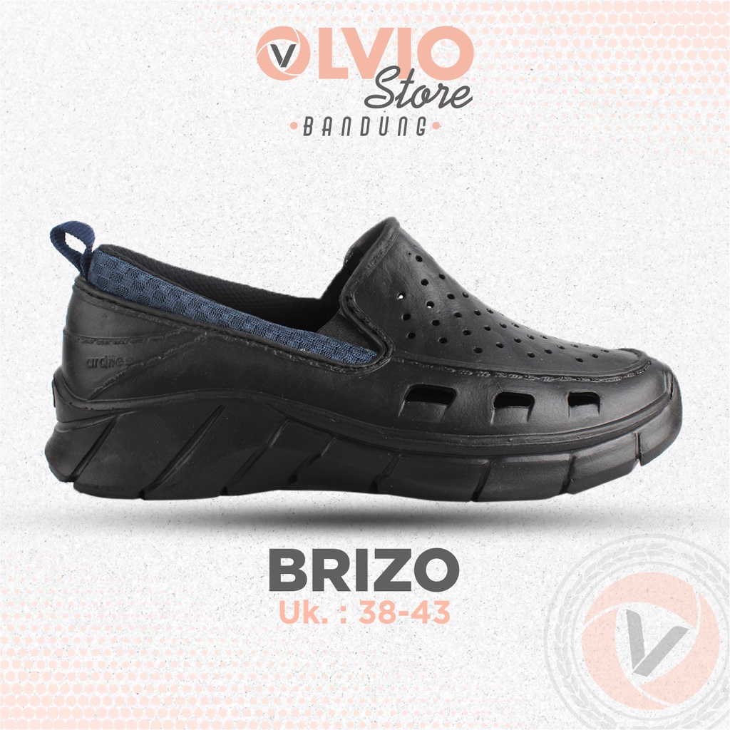 ARDILES BRIZO - Sepatu Slip On Karet Fashion Casual Pria