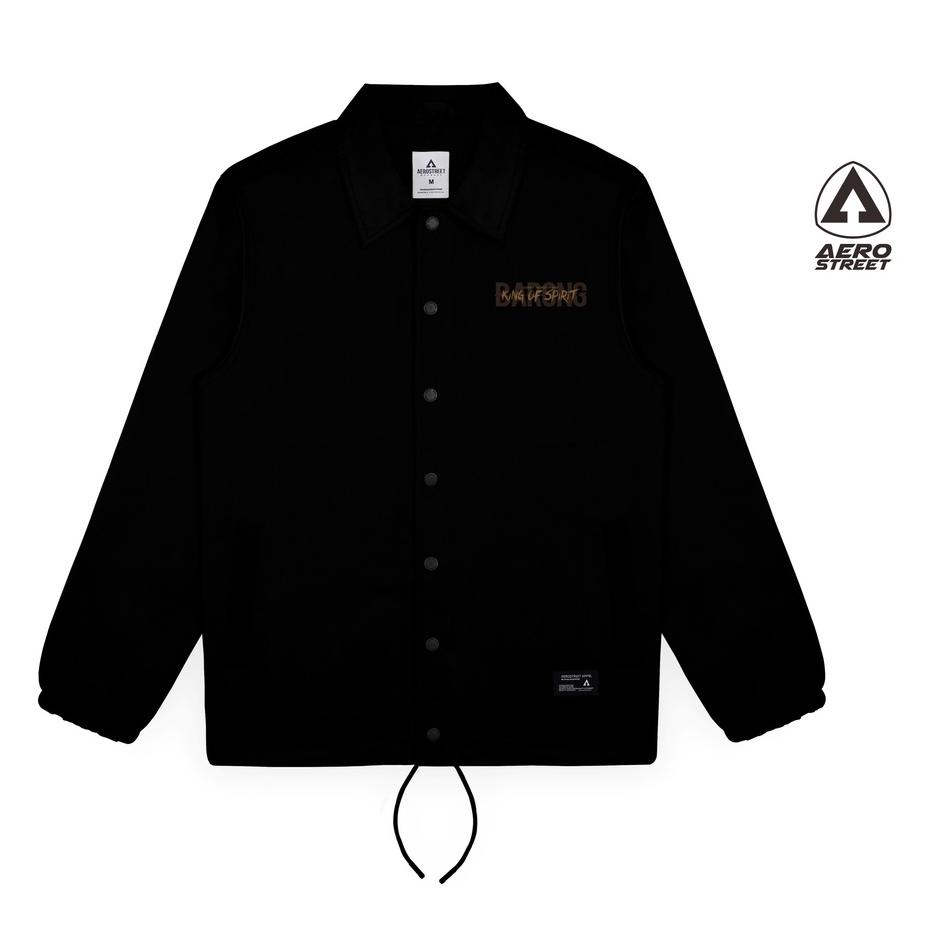 TERBARU 8125 Aerostreet Coach Jacket Barong Hitam Jaket DADAA ㅝ