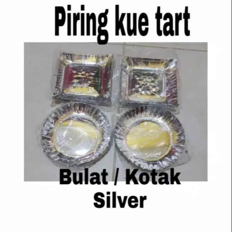 PIRING KERTAS / PIRING KUE TART, ALAS KUE TART BULAT KOTAK, PIRING KUE TERLARIS, PIRING KUE TERMURAH