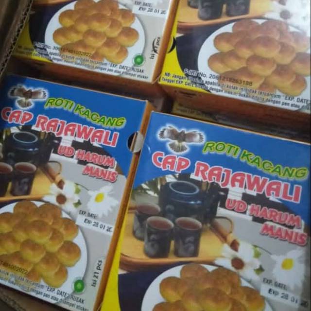 

Roti Kacang Rajawali isi 21pcs (ada varian kacang hijau dan hitam)
