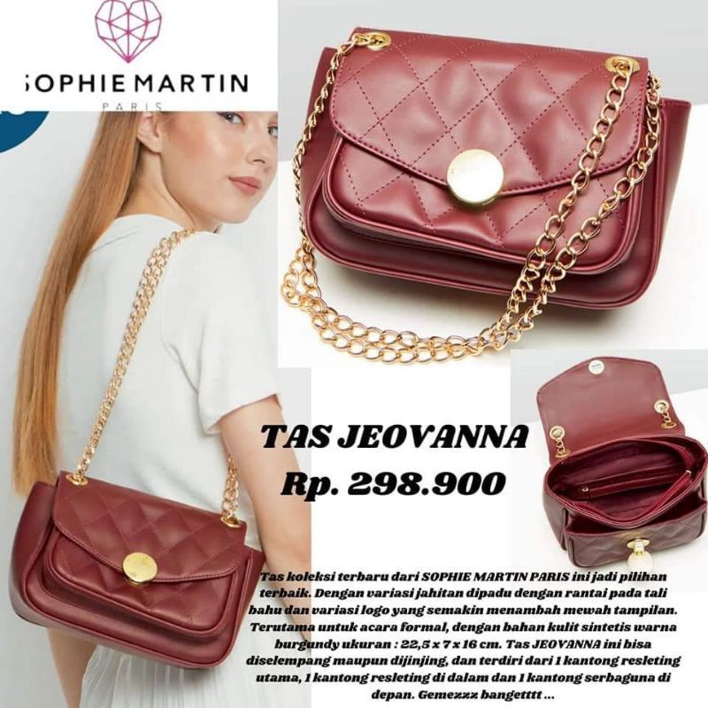 Tas Selempang JEOVANNA SOPHIE MARTIN PARIS