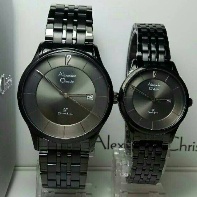 Promo jam wanita Alexandre Christie Couple Ac8325original terbaru meren elegan kasual