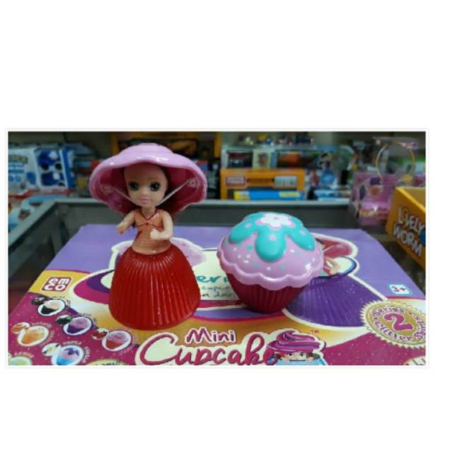 Mainan mini cupcake surprise