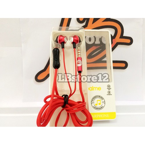 Earphone Realme shocking Extreme Mega Bass