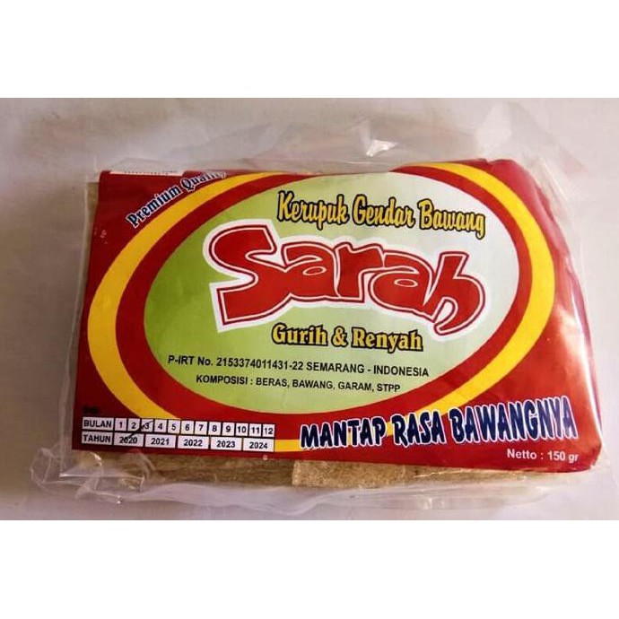 

Diskon Kerupuk Gendar Bawang