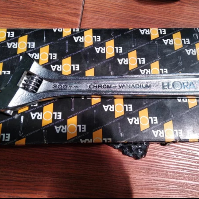 Kunci Inggris 12" ELORA Genuene Solid Geman Tool Best Quality