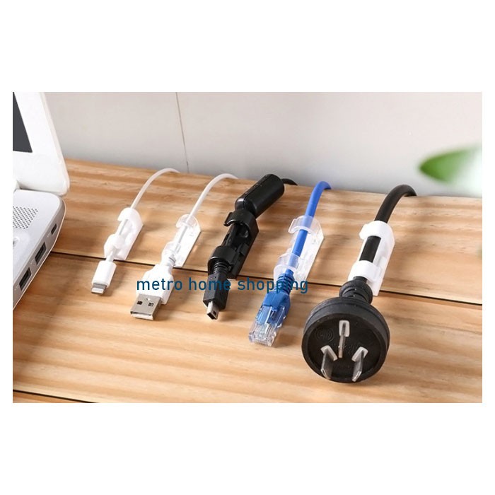 

PEREKAT-PENGIKAT- KLIP KABEL ORGANIZER CABLE CLIP 20 PCS - MHS013 - S TRANSPARAN -PENGIKAT-PEREKAT.