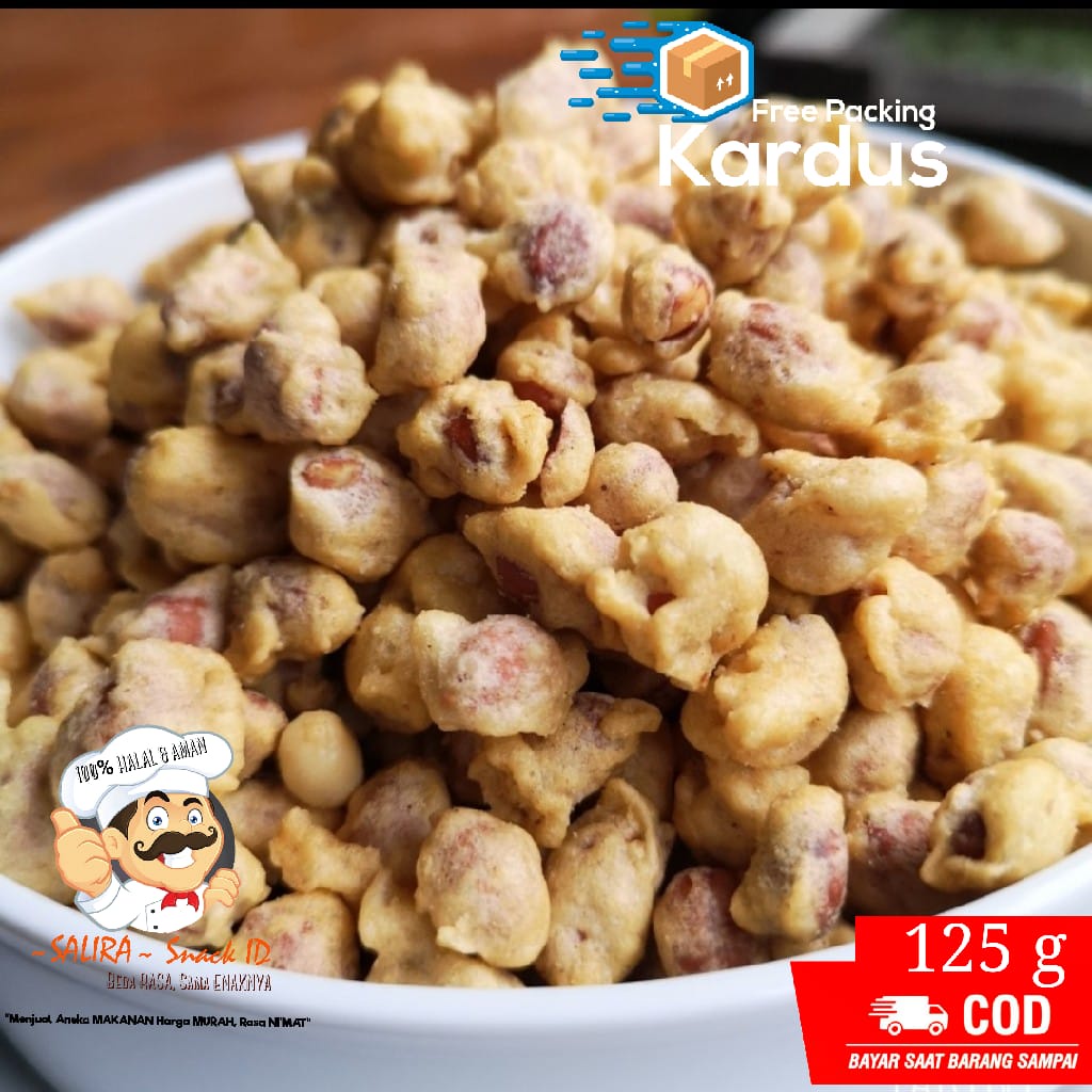 

KACANG BANDUNG 125g - TEMAN NGEMIL DIJAMIN NAGIH | jajanan jadul makanan ringan camilan termurah jajanan murah cemilan sehat snack kiloan