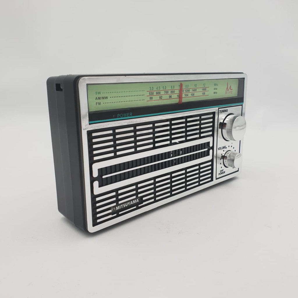 Radio Mitsuyama Radio F-18/ RADIO MITSUYAMA MS-4046 AM-FM /Mitsuyama Radio Classic /  Portable Radio