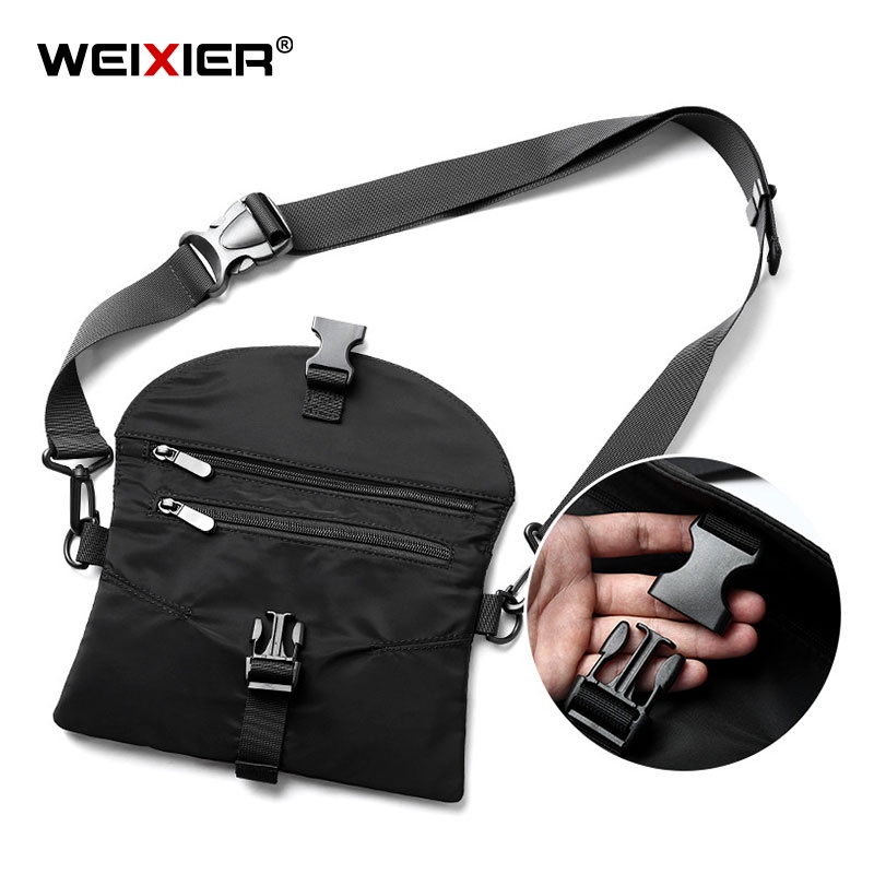 WEIXIER 034 Tas Selempang Pria Mini Sling Bag Anti Air WK-SBY