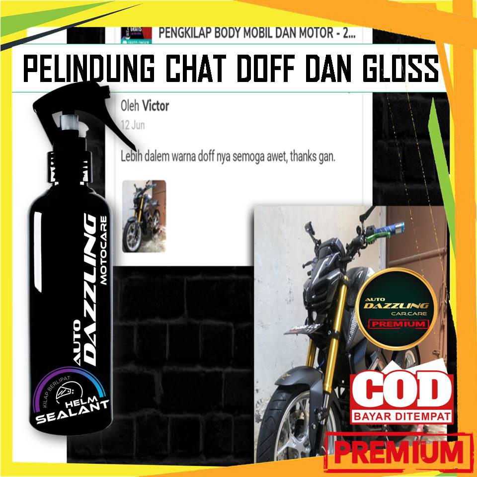 Pengkilap Penghitam Body Mobil Motor Permanen Semir Body Motor Doff Pembersih Kaca Mobil