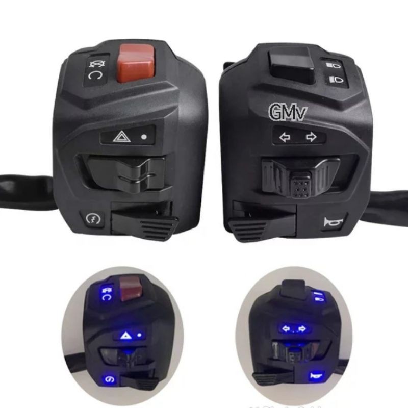 Saklar Pulsa Lampu PNP Nmax Old 2015-2019 Kiri Kanan