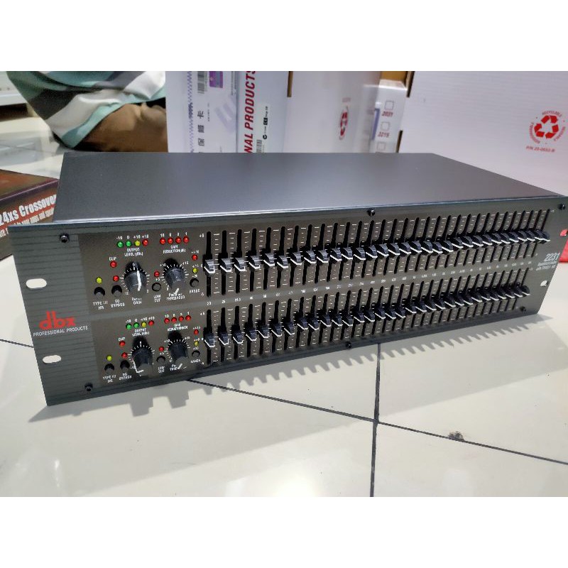 Equaliser dbx 2231 berkualitas komponen macro