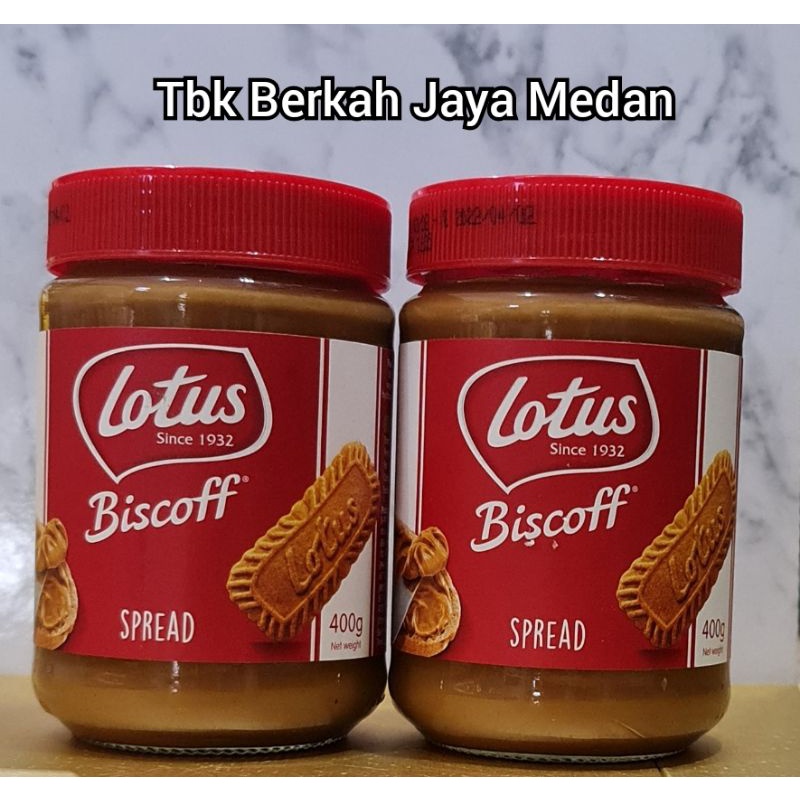 400gr Lotus Biscoff Spread/Selai Gandum/Selai Roti/Selai Lotus