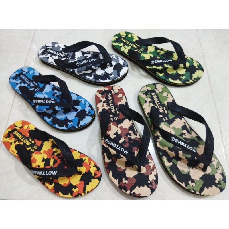 Sandal Jepit Swallow Army dan Swallow Army kid Unisex Pria, Wanita dan Anak